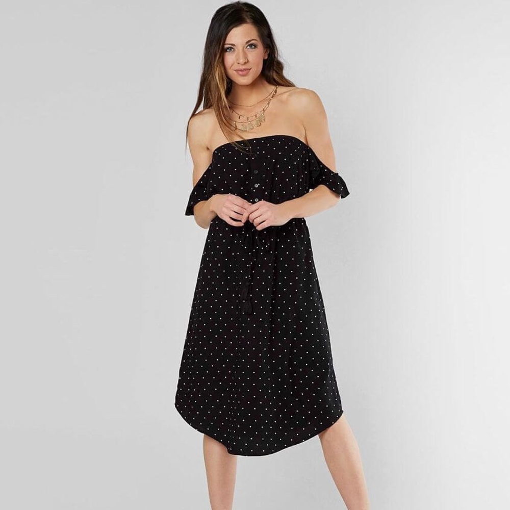 Daytrip Polka Dot Midi Dress - Picture 4 of 4
